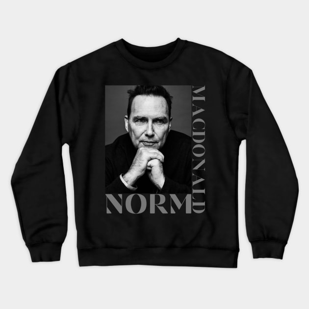 Norm Macdonald Crewneck Sweatshirt by haganpschenck